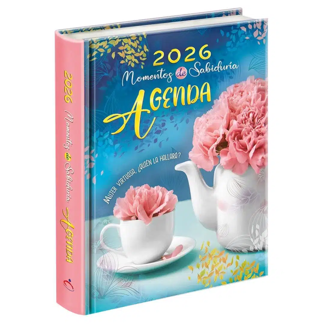 Agenda Momentos de Sabiduría 2026, Diseño Floral Azul 9781648492013 Agenda Momentos de Sabiduría 2026, Diseño Floral Azul