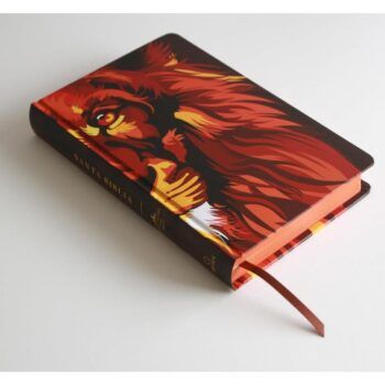 Alternative view of Biblia Reina Valera 1960, Tamaño Manual, Letra Grande, Tapa Dura, León de Judá, Marrón