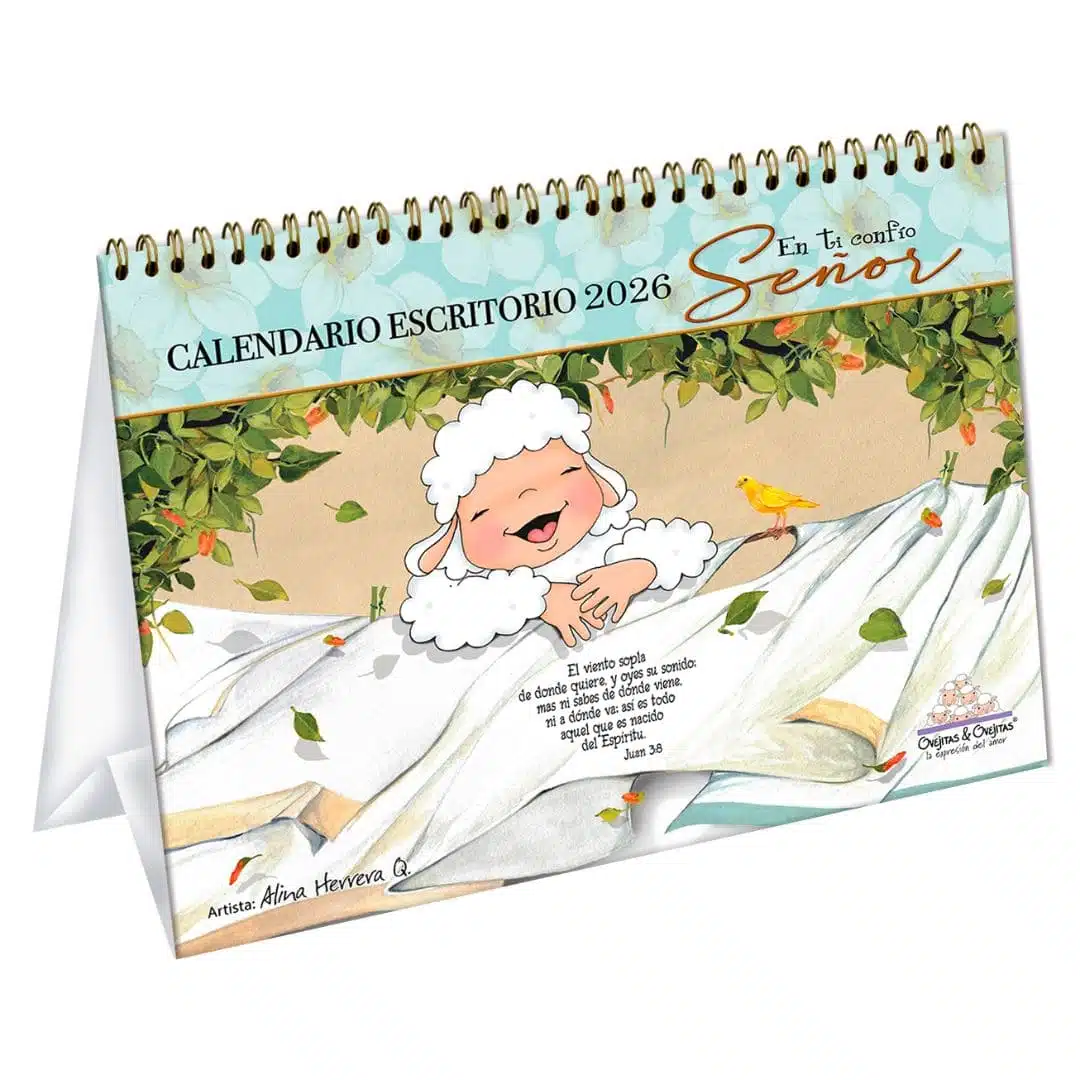 Calendario de Escritorio Ovejitas 2026 7708028025939 Calendario de Escritorio Ovejitas 2026