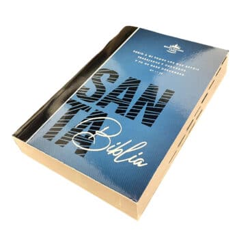 Alternative view of Biblia Económica Reina Valera 1960, Tamaño Manual, Tapa Blanda, Azul