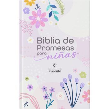Biblia de Promesas para niñas, NTV, Letra Grande, Tapa Dura, Morado