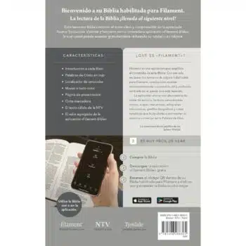 Biblia NTV, Tamaño Manual, Letra Grande, Sentipiel, Negro 9781496488305 Biblia NTV, Tamaño Manual, Letra Grande, Sentipiel, Negro - 9781496488305