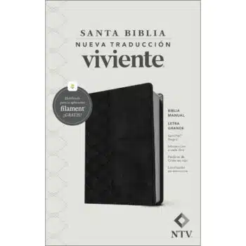 Biblia NTV, Tamaño Manual, Letra Grande, Sentipiel, Negro 9781496488305 Biblia NTV, Tamaño Manual, Letra Grande, Sentipiel, Negro - 9781496488305