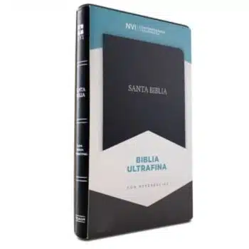 Biblia ultrafina NVI, Tamaño Manual, Piel Fabricada, Negro 9781535936484 Biblia ultrafina NVI, Tamaño Manual, Piel Fabricada, Negro - 9781535936484