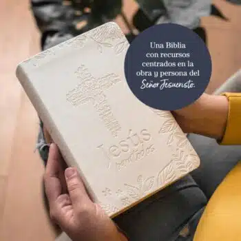 Biblia de Promesas Reina Valera 1960, Tamaño Manual, Letra Grande, Piel Especial, Cierre, Marfil Biblia de Promesas Reina Valera 1960, Tamaño Manual, Letra Grande, Piel Especial, Cierre, Marfil - Imagen 6