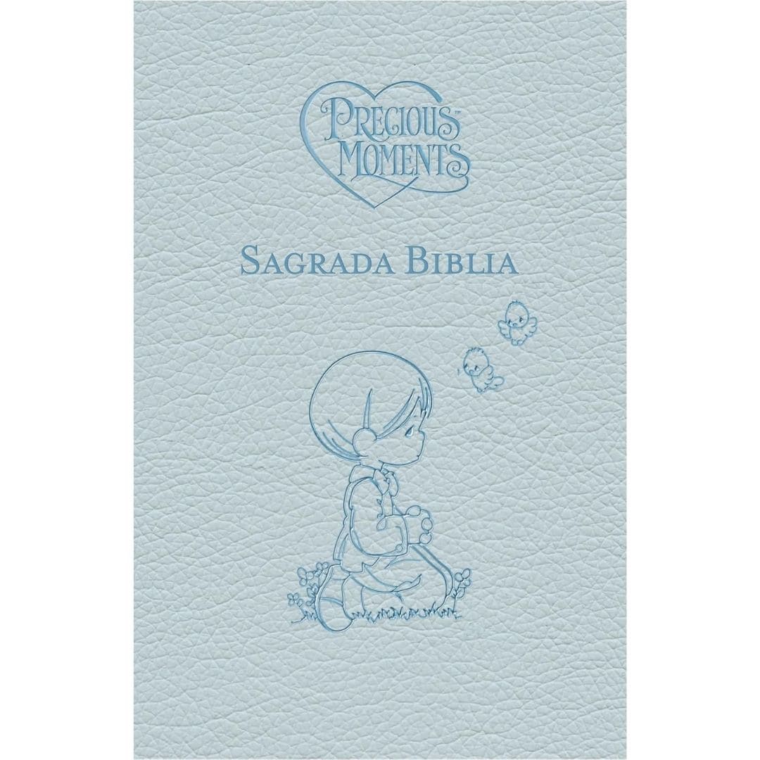 Biblia Católica Preciosos Momentos Biblia de América, Símil Piel, Azul celeste 9781400238217 Biblia Católica Preciosos Momentos Biblia de América, Símil Piel, Azul celeste