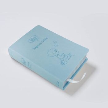 Biblia Católica Preciosos Momentos Biblia de América, Símil Piel, Azul celeste 9781400238217 Biblia Católica Preciosos Momentos Biblia de América, Símil Piel, Azul celeste - Imagen 4