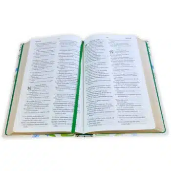 Biblia El Mensaje, Tamaño Manual, Tapa Dura, Verde Floral 9781966427049 Biblia El Mensaje, Tamaño Manual, Tapa Dura, Verde Floral - 9781966427049