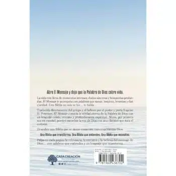 Biblia El Mensaje, Tamaño Manual, Tapa Dura, Oceano Azul 9781960436702 Biblia El Mensaje, Tamaño Manual, Tapa Dura, Oceano Azul - 9781960436702