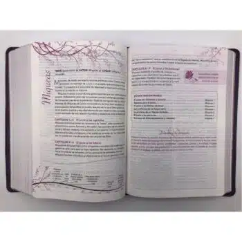 Biblia de la Mujer Conforme al Corazón de Dios, Reina Valera 1960, Símil Piel, Morado, Canto Plateado 9780825456466 Biblia de la Mujer Conforme al Corazón de Dios, Reina Valera 1960, Símil Piel, Morado, Canto Plateado - 9780825456466