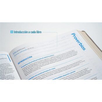 Alternative view of Biblia QR de Estudio, Reina Valera 1960, Formato cuadrado, Símil Piel, Naranja, Canto dorado