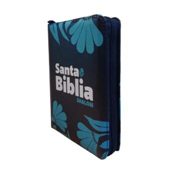 Alternative view of Biblia Reina Valera 1960, Tamaño Bolsillo, Símil Piel, Cierre, Azul, Canto blanco