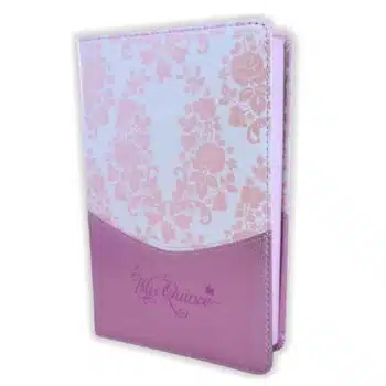 Biblia Mis Quince, Reina Valera 1960, Símil Piel, Rosa Floreado 9798384524304 Biblia Mis Quince, Reina Valera 1960, Símil Piel, Rosa Floreado - 9798384524304