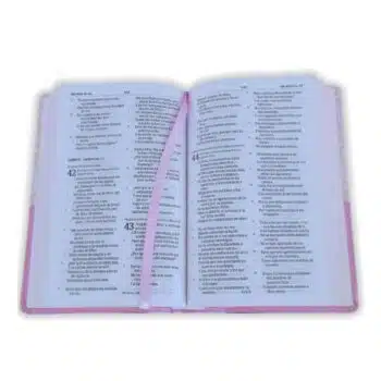 Biblia Mis Quince, Reina Valera 1960, Símil Piel, Rosa Floreado 9798384524304 Biblia Mis Quince, Reina Valera 1960, Símil Piel, Rosa Floreado - 9798384524304