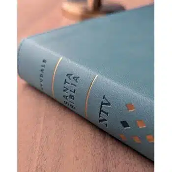 Biblia NTV, Letra Grande, Símil Piel, Azul Sereno 9798400501180 Biblia NTV, Letra Grande, Símil Piel, Azul Sereno - 9798400501180