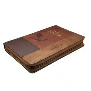 Biblia Reina Valera 1960, Tamaño Manual, Letra Grande, Símil Piel, Índice, Cierre, Café, Águila 9798885168854 Biblia Reina Valera 1960, Tamaño Manual, Letra Grande, Símil Piel, Índice, Cierre, Café, Águila - 9798885168854