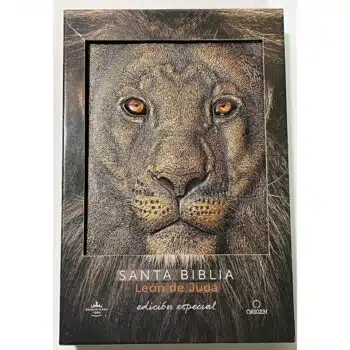 Biblia Reina Valera 1960, Letra Grande, Tapa Dura, León de Judá, Bronce, 3D 9798890980076 Biblia Reina Valera 1960, Letra Grande, Tapa Dura, León de Judá, Bronce, 3D - 9798890980076