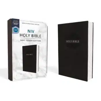 Inicio Bible NIV, Leathersoft, Black, Comfort Print