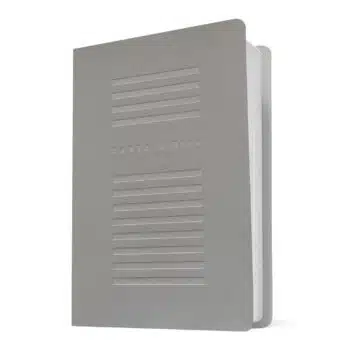 Inicio Biblia Valor Prémium, NTV, Letra Grande, Símil Piel, Gris