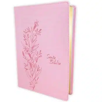 Inicio Biblia NTV, Letra Grande, Símil Piel, Filament, Rosado, Referencia en Columna