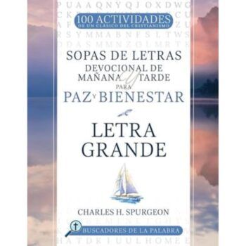 Sopa de letras, mañana y tarde para paz y bienestar