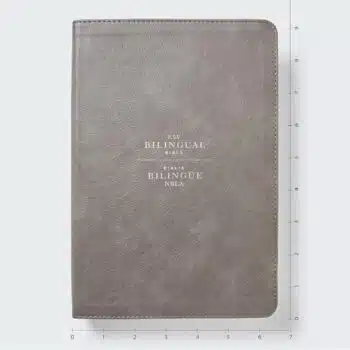 Biblia Bilingüe, ESV/NBLA, Símil Piel, Gris 9780829774276 Biblia Bilingüe, ESV/NBLA, Símil Piel, Gris - 9780829774276