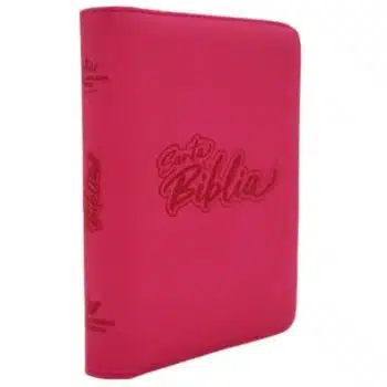 Biblia Reina Valera 1960, Tamaño Manual, Símil Piel, Cierre, Fucsia, Canto Blanco 9789587458473 Biblia Reina Valera 1960, Tamaño Manual, Símil Piel, Cierre, Fucsia, Canto Blanco - 9789587458473
