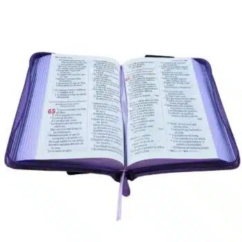 Biblia Reina Valera 1960, Letra Grande, Símil Piel, Cierre, Lila, Canto pintado 9789587459838 Biblia Reina Valera 1960, Letra Grande, Símil Piel, Cierre, Lila, Canto pintado - 9789587459838