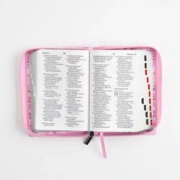 Biblia Reina Valera 1960, Letra Grande, Símil Piel, Índice, Cierre, Rosado Flores 9798384535751 Biblia Reina Valera 1960, Letra Grande, Símil Piel, Índice, Cierre, Rosado Flores - 9798384535751