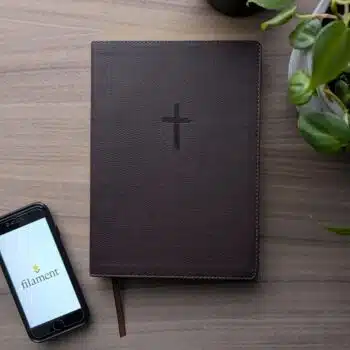 Biblia NTV, Letra Grande, Símil Piel, Filament, Café, Referencia en Columna 9798400506819 Biblia NTV, Letra Grande, Símil Piel, Filament, Café, Referencia en Columna - 9798400506819