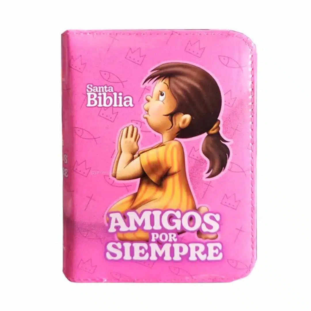 Biblia Amigos por siempre, Reina Valera 1960, Tapa Acolchada, Cierre, Fucsia 9798886391350 Biblia Amigos por siempre, Reina Valera 1960, Tapa Acolchada, Cierre, Fucsia