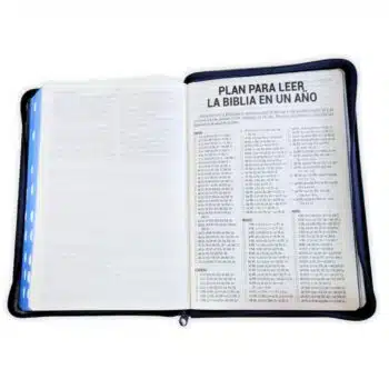 Biblia Reina Valera 1960, Letra Super Gigante, Símil Piel, Índice, Cierre, Azul Floral 7899938422120 Biblia Reina Valera 1960, Letra Super Gigante, Símil Piel, Índice, Cierre, Azul Floral - 7899938422120