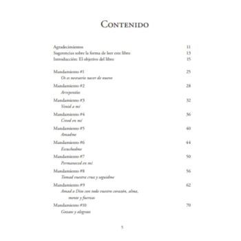 Alternative view of Los mandamientos que Jesús nos dejó