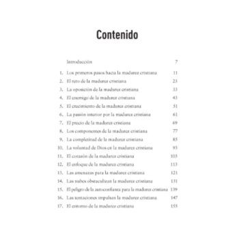 Alternative view of Madurez Cristiana
