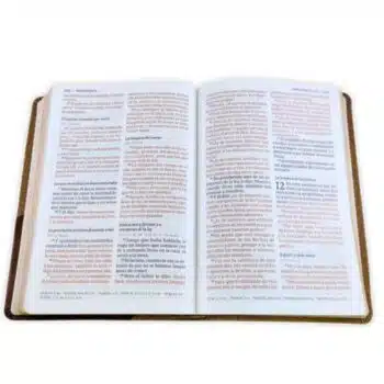 Biblia Reina Valera 1960, Tamaño Manual, Letra Grande, Símil Piel, Café Duotono 9781430082170 Biblia Reina Valera 1960, Tamaño Manual, Letra Grande, Símil Piel, Café Duotono - 9781430082170