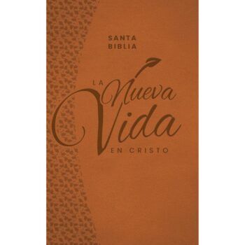 Biblia Económica, La Nueva Vida en Cristo, NVI, Símil Piel, Cierre, Café