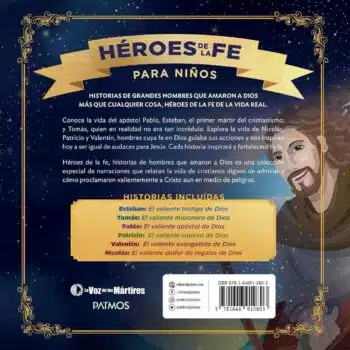 Héroes de la fe para niños 9781646912803 Héroes de la fe para niños - 9781646912803