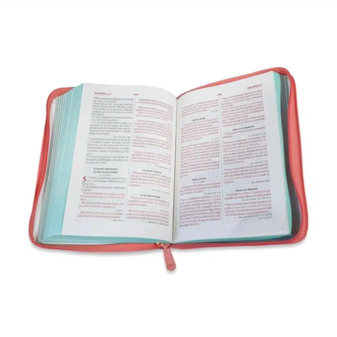 Biblia Reina Valera 1960, Tamaño Manual, Símil Piel, Cierre, Flores, Blanco 9789587456059 Biblia Reina Valera 1960, Tamaño Manual, Símil Piel, Cierre, Flores, Blanco - Imagen 3