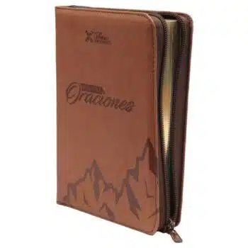 Biblia de Oraciones, Reina Valera 1960, Letra Grande, Símil Piel, Cierre, Café 9789587456943 Biblia de Oraciones, Reina Valera 1960, Letra Grande, Símil Piel, Cierre, Café - 9789587456943