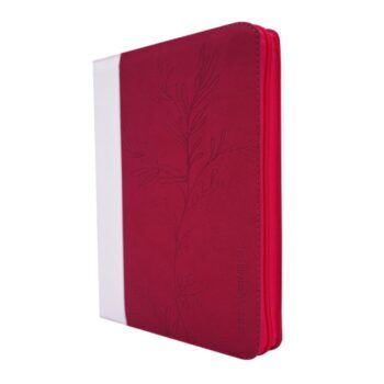 Alternative view of Biblia Reina Valera 1960, Letra Super Gigante, Símil Piel, Índice, Cierre, Fucsia y Blanco