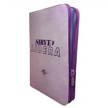 Biblia Sirve y Lidera, Reina Valera 1960, Letra Grande, Símil Piel, Cierre, Lila, Canto Plateado 9789587459555 Biblia Sirve y Lidera, Reina Valera 1960, Letra Grande, Símil Piel, Cierre, Lila, Canto Plateado - 9789587459555