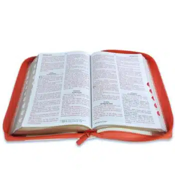 Biblia Reina Valera 1960, Letra Grande, Símil Piel, Índice, Cierre, Coral, Blanco 9798885168908 Biblia Reina Valera 1960, Letra Grande, Símil Piel, Índice, Cierre, Coral, Blanco - 9798885168908