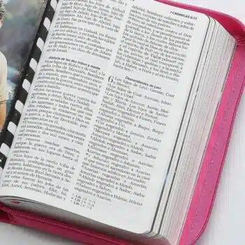 Biblia Héroes para niños, Reina Valera 1960, Letra Grande, Símil Piel, Cierre, Rosa 9798885169011 Biblia Héroes para niños, Reina Valera 1960, Letra Grande, Símil Piel, Cierre, Rosa - 9798885169011