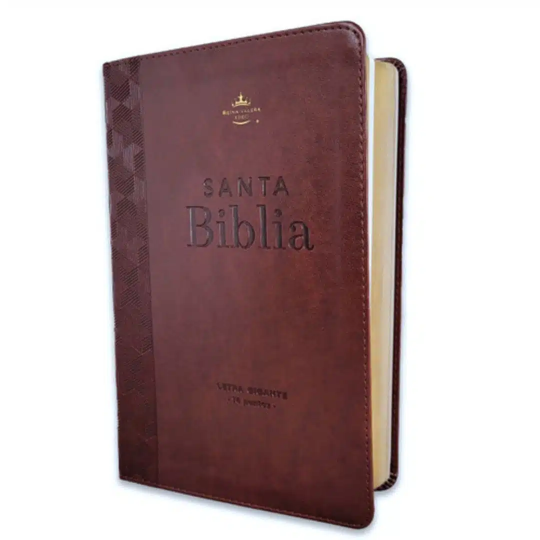 Biblia Reina Valera 1960, Letra Gigante, Símil Piel, Café, Canto Dorado 9798885169042 Biblia Reina Valera 1960, Letra Gigante, Símil Piel, Café, Canto Dorado