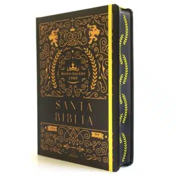 Biblia de Apuntes, Reina Valera 1960, Tapa Dura, Negro y Oro, Canto pintado 9798890982230 Biblia de Apuntes, Reina Valera 1960, Tapa Dura, Negro y Oro, Canto pintado - 9798890982230