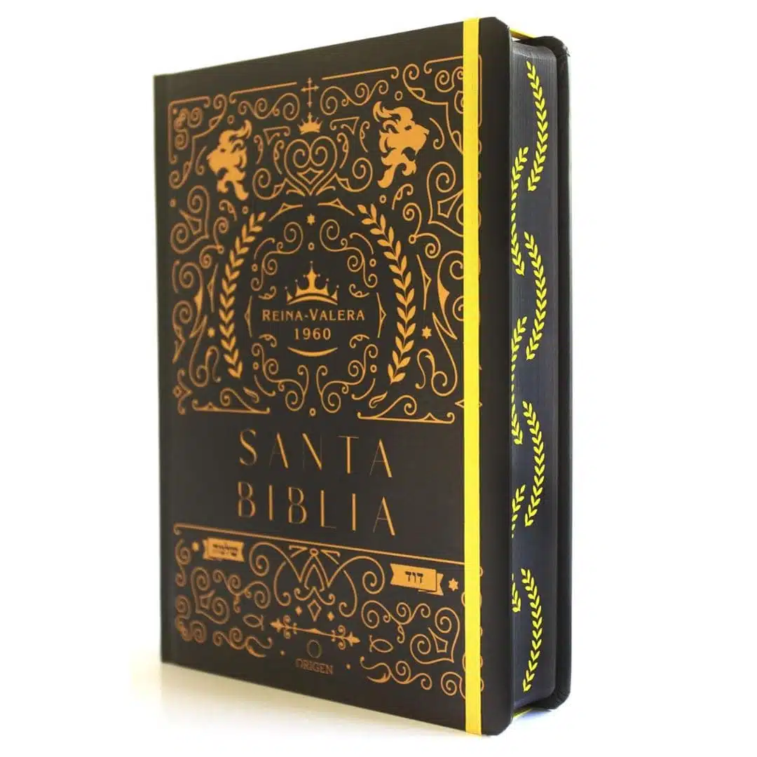 Biblia de Apuntes, Reina Valera 1960, Tapa Dura, Negro y Oro, Canto pintado 9798890982230 Biblia de Apuntes, Reina Valera 1960, Tapa Dura, Negro y Oro, Canto pintado - Imagen 2