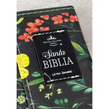 Biblia Reina Valera 1960, Tamaño Manual, con Imán y Manija, Símil Piel, Negro, Flores 9798893843019 Biblia Reina Valera 1960, Tamaño Manual, con Imán y Manija, Símil Piel, Negro, Flores - 9798893843019