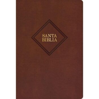 Alternative view of Biblia Reina Valera 1960, Tamaño Manual, Letra Grande, Símil Piel, Índice, Café