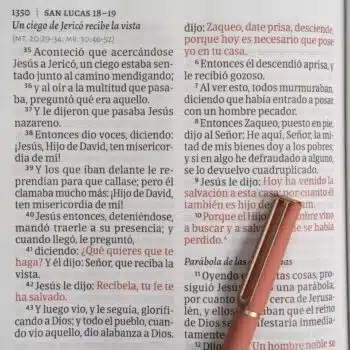 Biblia Reina Valera 1960, Letra Gigante, Símil Piel, Cierre, Café 9781430094333 Biblia Reina Valera 1960, Letra Gigante, Símil Piel, Cierre, Café - Imagen 5