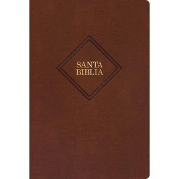 Alternative view of Biblia Reina Valera 1960, Letra Gigante, Símil Piel, Índice, Café